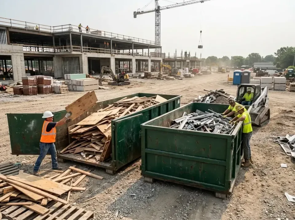 job-site-multi-container-waste-018 — frequently asked questions, Cheap Roll-off Dumpster Rentals in United States