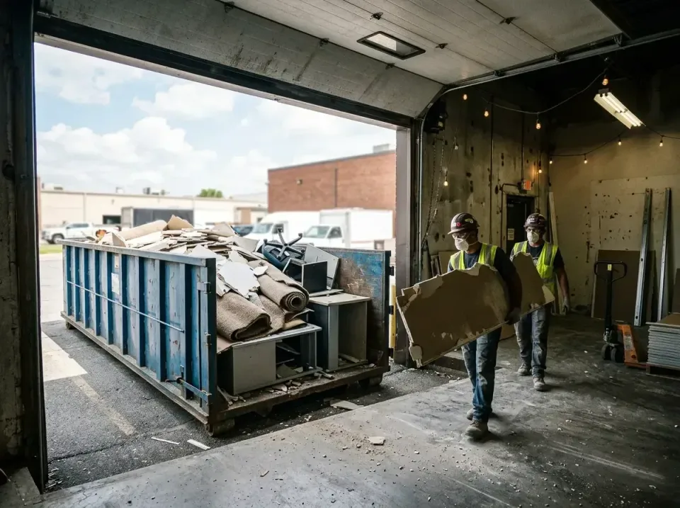 office-building-interior-demol-005 — quality workmanship, Cheap Roll-off Dumpster Rentals in United States