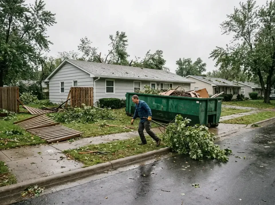 storm-damage-debris-removal-a-006 — completed project, Cheap Roll-off Dumpster Rentals in United States